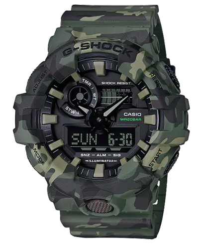 G-Shock Mens Analog-Digital Watch GA-700CM-3A