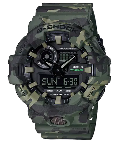 G-Shock Mens Analog-Digital Watch GA-700CM-3A
