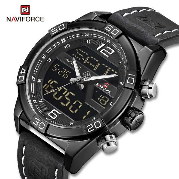 NaviForce NF9128M Stainless Steel Men s Watch Zamana.pk