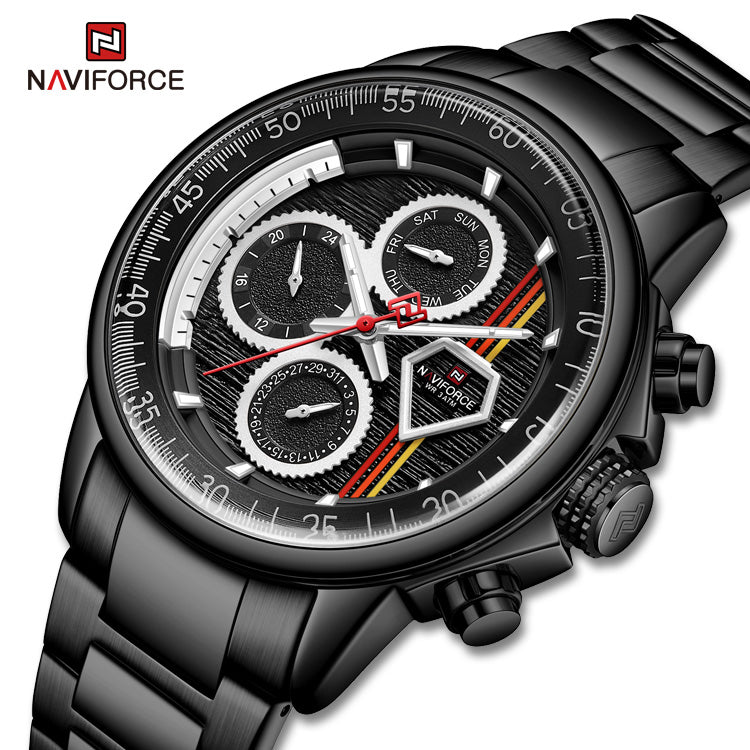 NaviForce - NF9184M - Stainless Steel Men's Watch