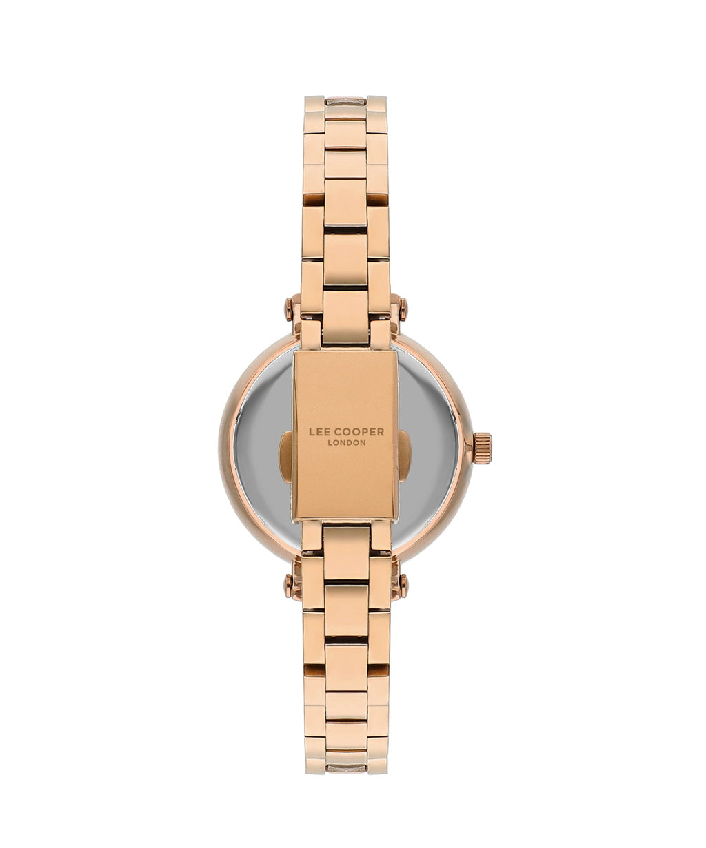 Lee Cooper LC07813.450 Women's Super Metal Rose Gold Watch