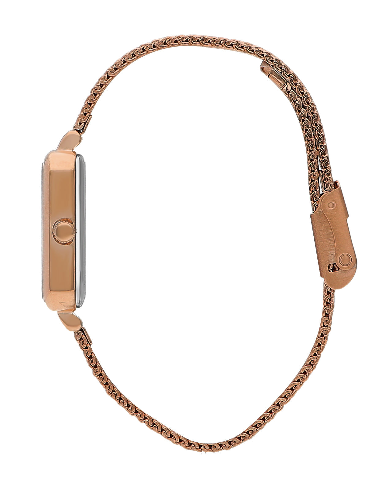Lee Cooper LC07815.410 Women's Super Metal Rose Gold Mesh Watch Secondary image