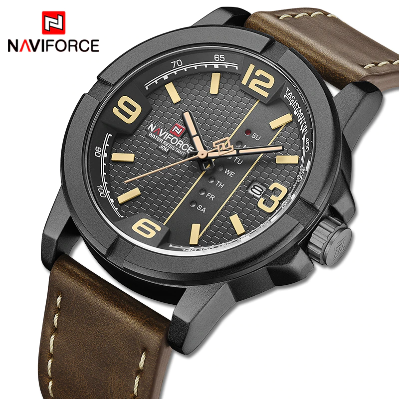 NaviForce - NF9177M - Stainless Steel Men's Watch