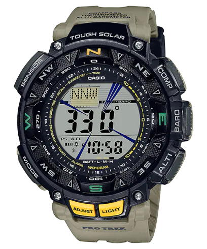 Casio - PRG-240-5D - Triple Sensor Pro Trek Watch