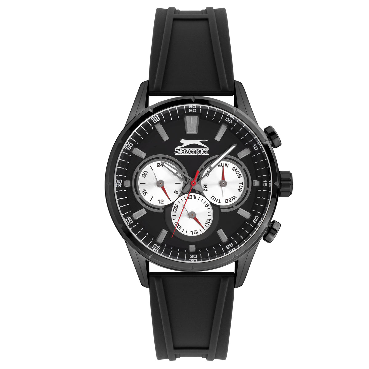 Slazenger - SL.9.6304.2.01- Stainless Steel Watch For Men With Rubber Strap