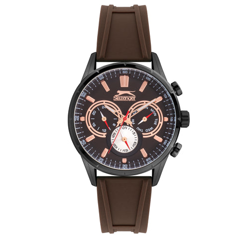Slazenger - SL.9.6304.2.04 - Stainless Steel Watch For Men With Rubber Strap