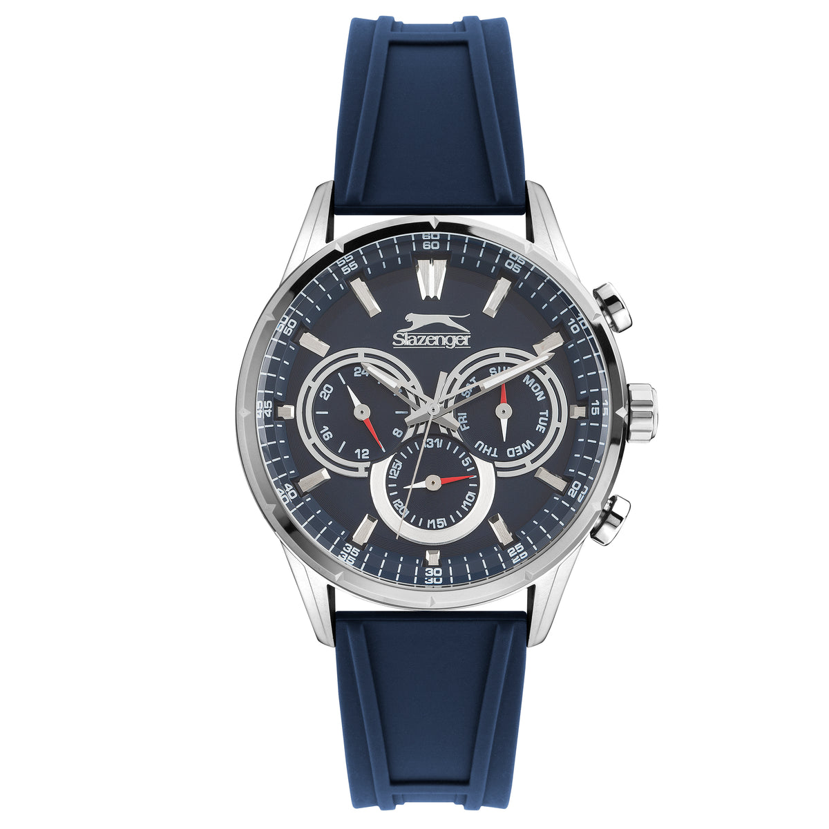 Slazenger - SL.9.6304.2.05 - Stainless Steel Watch For Men With Rubber Strap