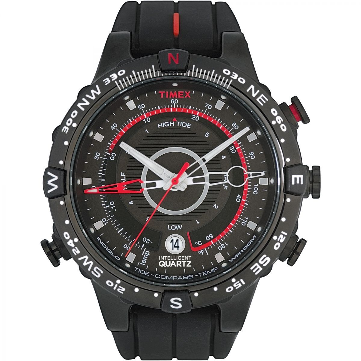 Mens Timex Indiglo Intelligent Quartz Watch T2N720