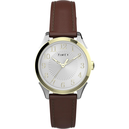 Timex Women's TW2T66700 Briarwood 28mm Brown-Two-Tone Watch