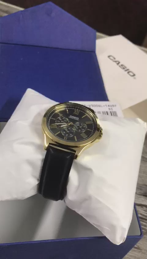 Casio MTP-V300GL-1AUDF Stainless Steel Watch for Men