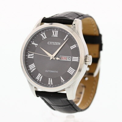 Citizen Men's NH8360-12H Black Leather Automatic Dress Watch