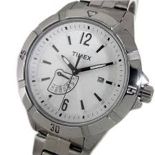 Timex T2N509 – Ladies Watch – Analogue Quartz – Grey Stainless Steel Bracelet