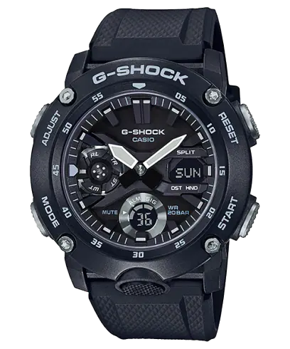 Casio G-Shock GA-2000S-1ADR Carbon Core Guard Mens Watch