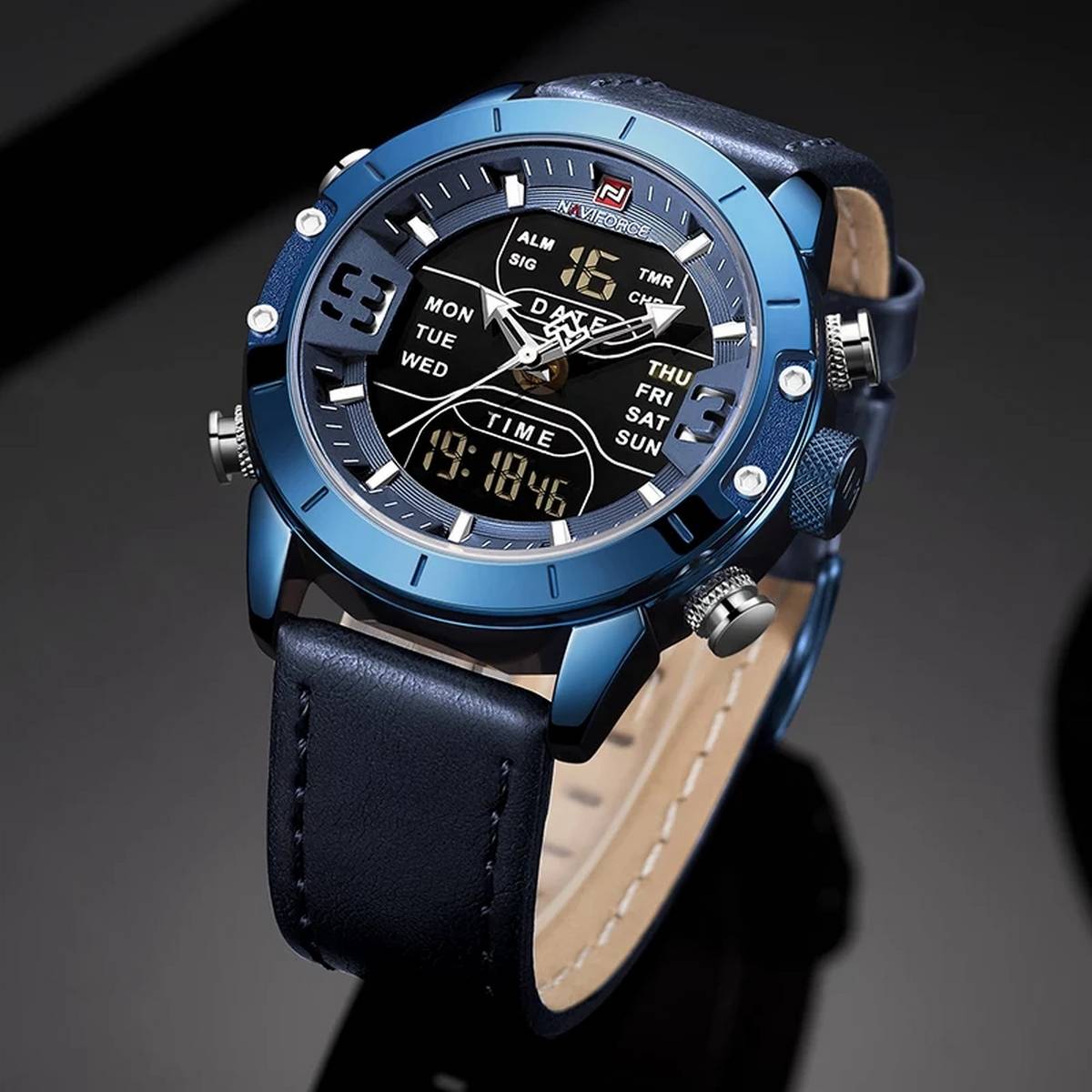 NaviForce - NF9153 - Stainless Steel Men's Watch