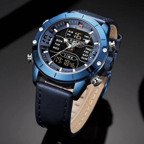 NaviForce - NF9153 - Stainless Steel Men's Watch