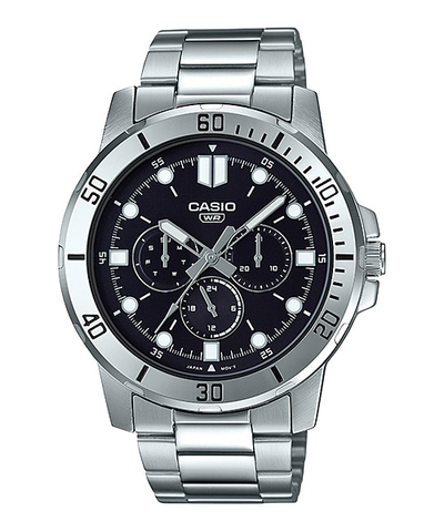 Casio Enticer Men Analog Black Dial Men's Watch MTP-VD300D-1EUDF