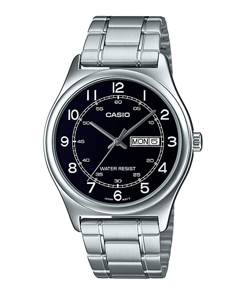 Casio MTP-V006D-1B2UDF Men's Stainless Steel Easy Reader Dress Watch