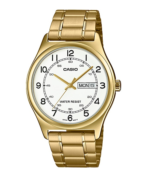 Casio MTP-V006G-7BUDF Men's Gold Tone Stainless Steel  Dress Watch