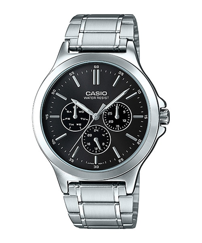 Casio Multi-Dial Stainless Steel Men's Watch MTP-V300D-1AUDF
