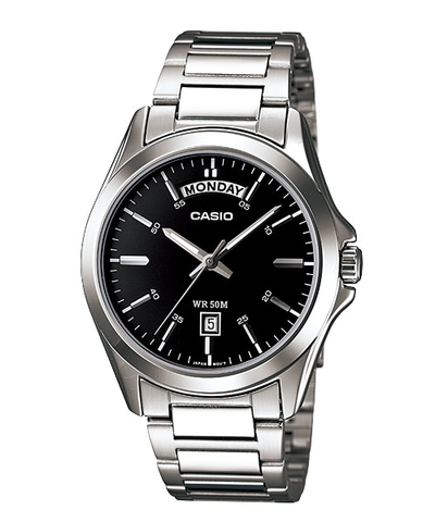 Casio Classic Silver Watch MTP-1370D-1A1VDF