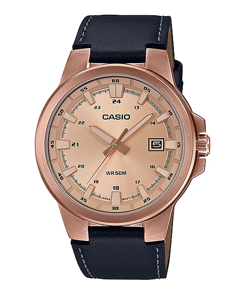 Casio Men's Watch With Triple-fold Clasp MTP-E173RL-5AVDF