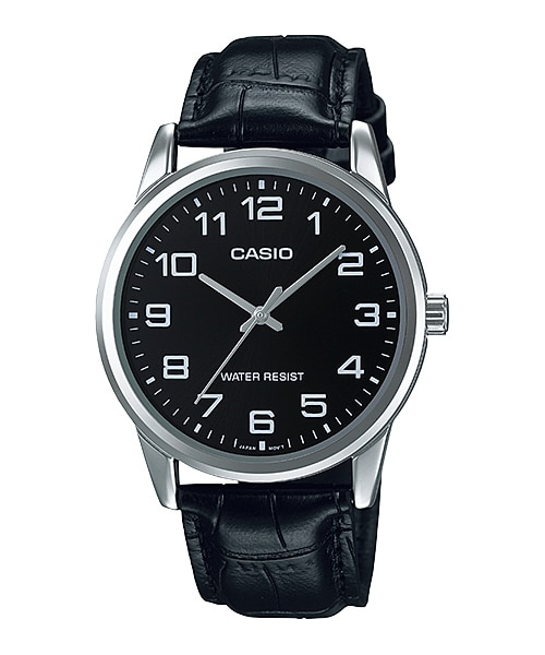 Casio Watch MTP-V001L-1BUDF Leather Band