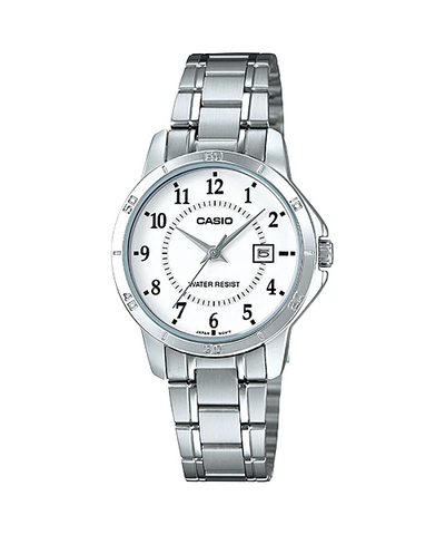 Casio - LTP-V004D-7B - Stainless Steel Watch For Women
