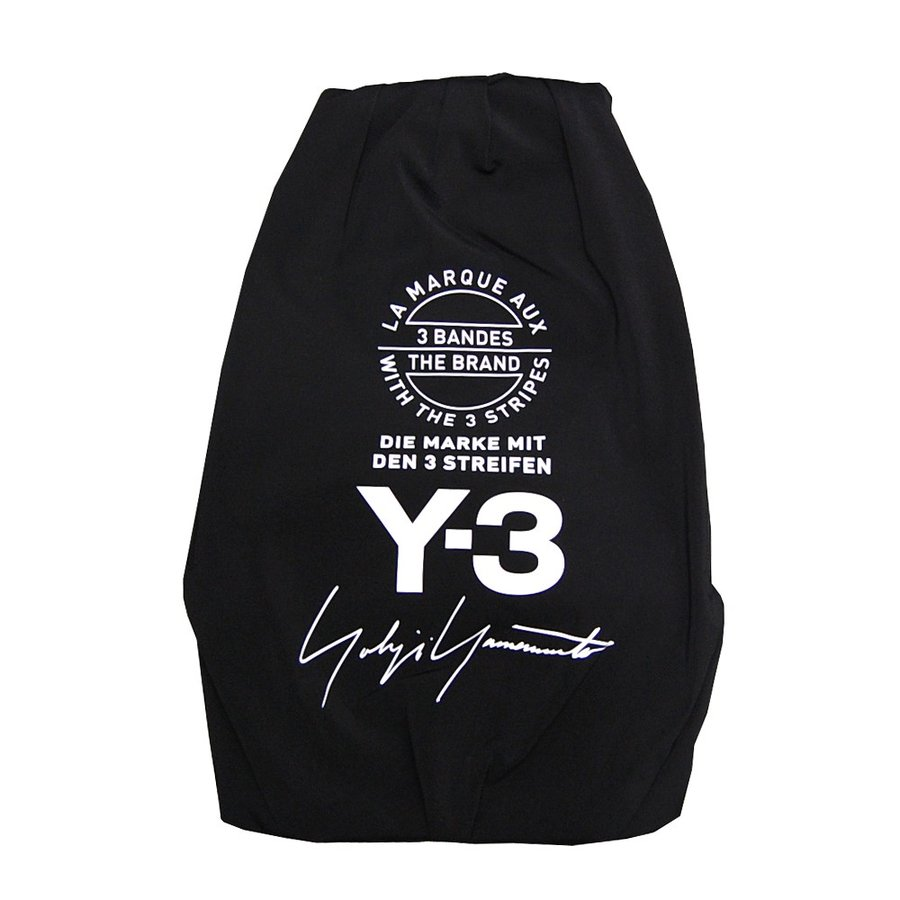 Y-3 YOHJI Yamamoto Adidas Designer Backpack Black Bag With White Logo NWT