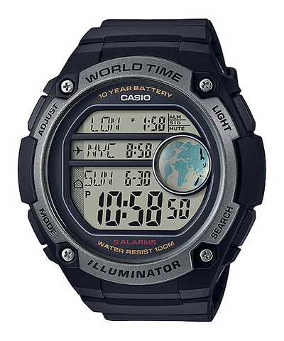 Casio Youth Series AE-3000W-1AVDF (D135) Digital Watch