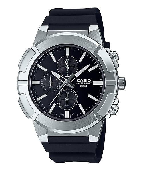 Casio MTP-E501-1AVDF Sports Black Analog Watch