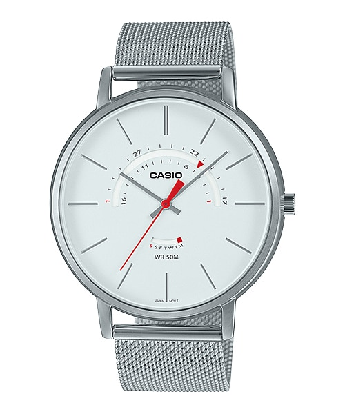 Casio MTP-B105M-7AVDF Male Mesh Quartz Watch