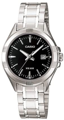 Casio LTP-1308D-1BVDF for Women Analog Stainless Steel Watch