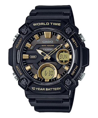Casio AEQ-120W-9A Stainless Steel Watch for Men