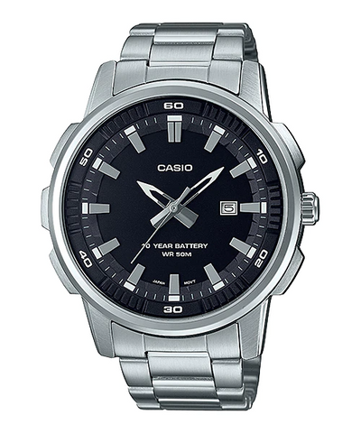 Casio MTP-E195D-1A Stainless Steel Watch for Men
