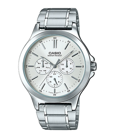 Casio Multi-Dial Stainless Steel Men's Watch MTP-V300D-7AUDF