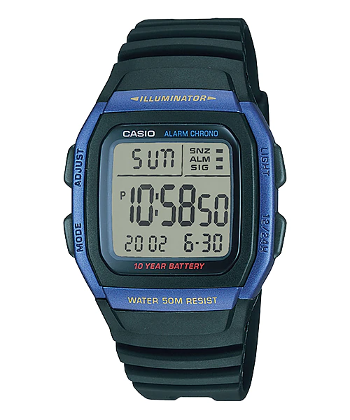 Casio General Men's Watches Digital W-96H-2AVDF