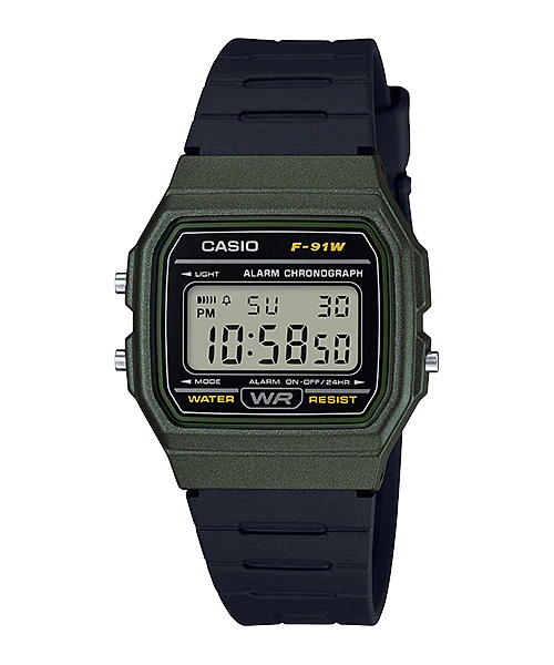 Casio - F-91WM-3A - Stainless Steel Watch For Men
