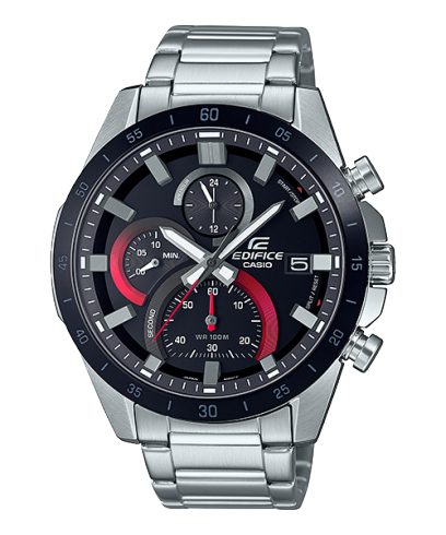 Casio Edifice Stainless Steel Band Watch EFR-571DB-1A1VUDF - For Men