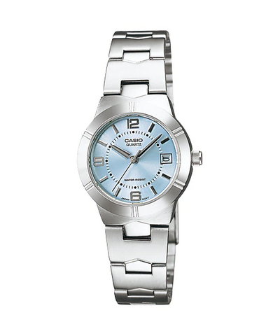 Casio - LTP-1241D-2A - Stainless Steel Watch For Women