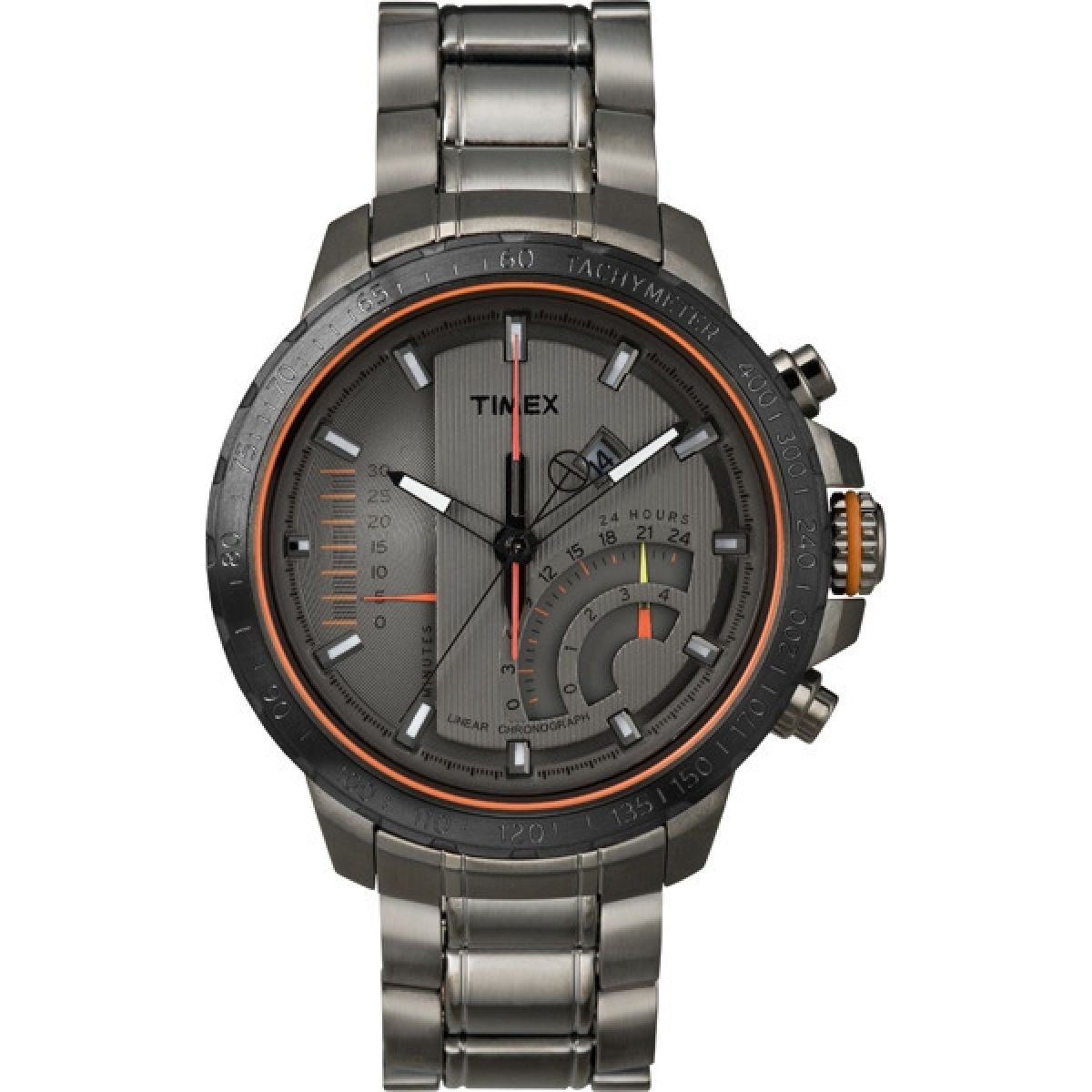 Mens Timex Intelligent Quartz Chronograph Watch T2P273