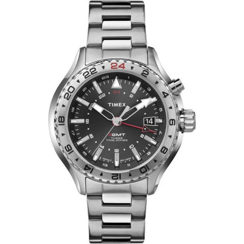 Mens Timex Indiglo Intelligent Quartz Watch T2P424