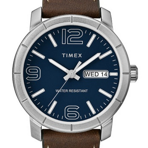 Timex Men's Mod 44 Leather Strap Watch TW2R64200