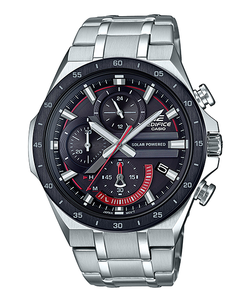 Casio Edifice EQS-920DB-1AVUDF (EX487) Chronograph Solar Powered Men's Stainless steel band Watch