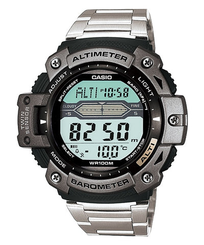 Casio Men's Stainless Steel Quartz Watch SGW-300HD-1A