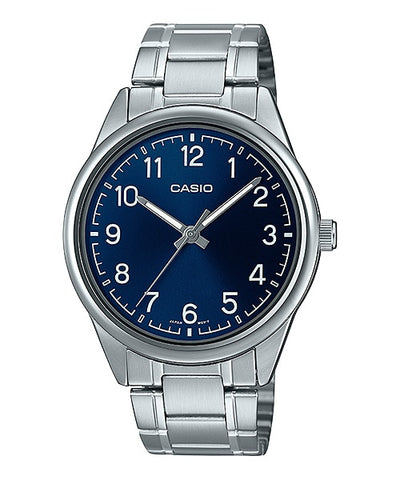 Casio MTP-V005D-2B4UDF Silver Stainless Watch for Men