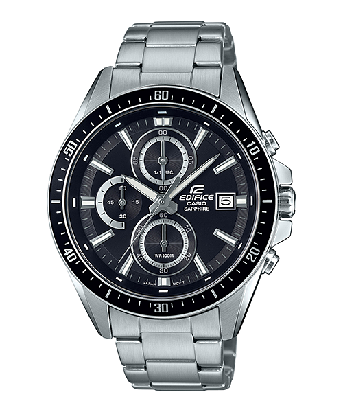 Casio Edifice Chronograph Black Dial Men's Watch - EFR-S565D-1AVUDF