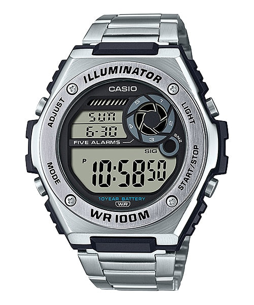 Casio Collection MWD-100HD-1AVDF Men's Gray Resin Watch