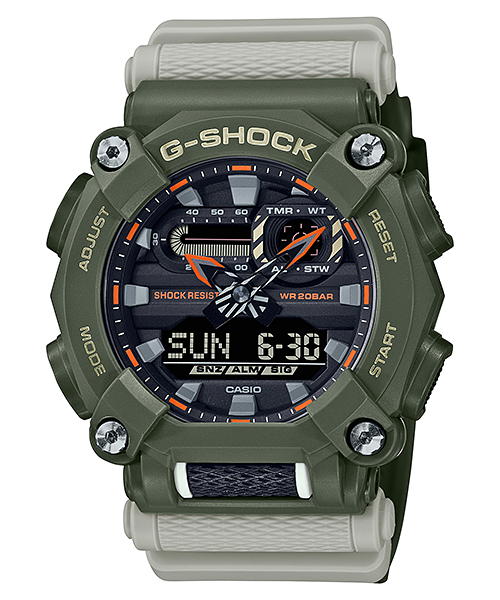 Casio G SHOCK GA-900HC-3ADR Chronograph  Men's Watch