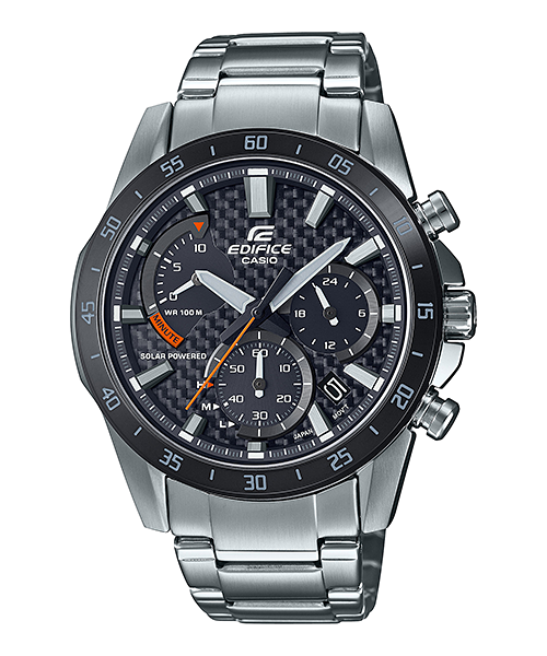 Casio Edifice Chronograph Black Dial Men's Watch EQS-930DB-1AVUDF