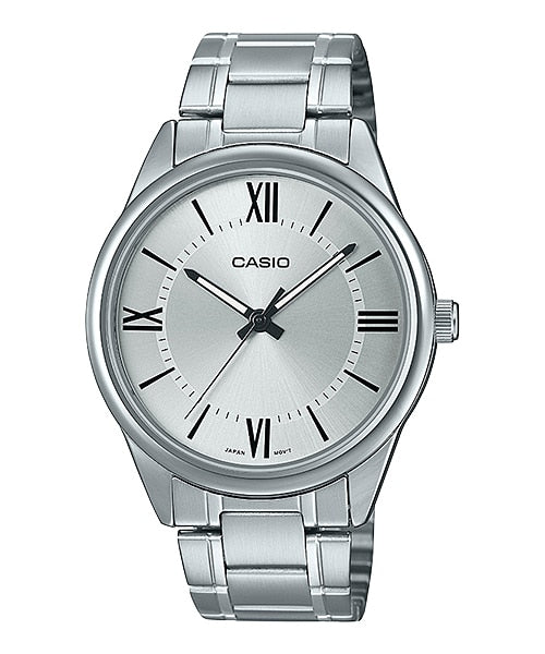 Casio MTP-V005D-7B5UDF Silver Stainless Watch for Men